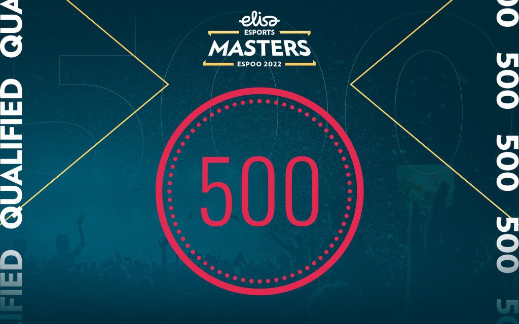 500 conquista vaga na Elisa Masters Espoo e pode enfrentar SAW