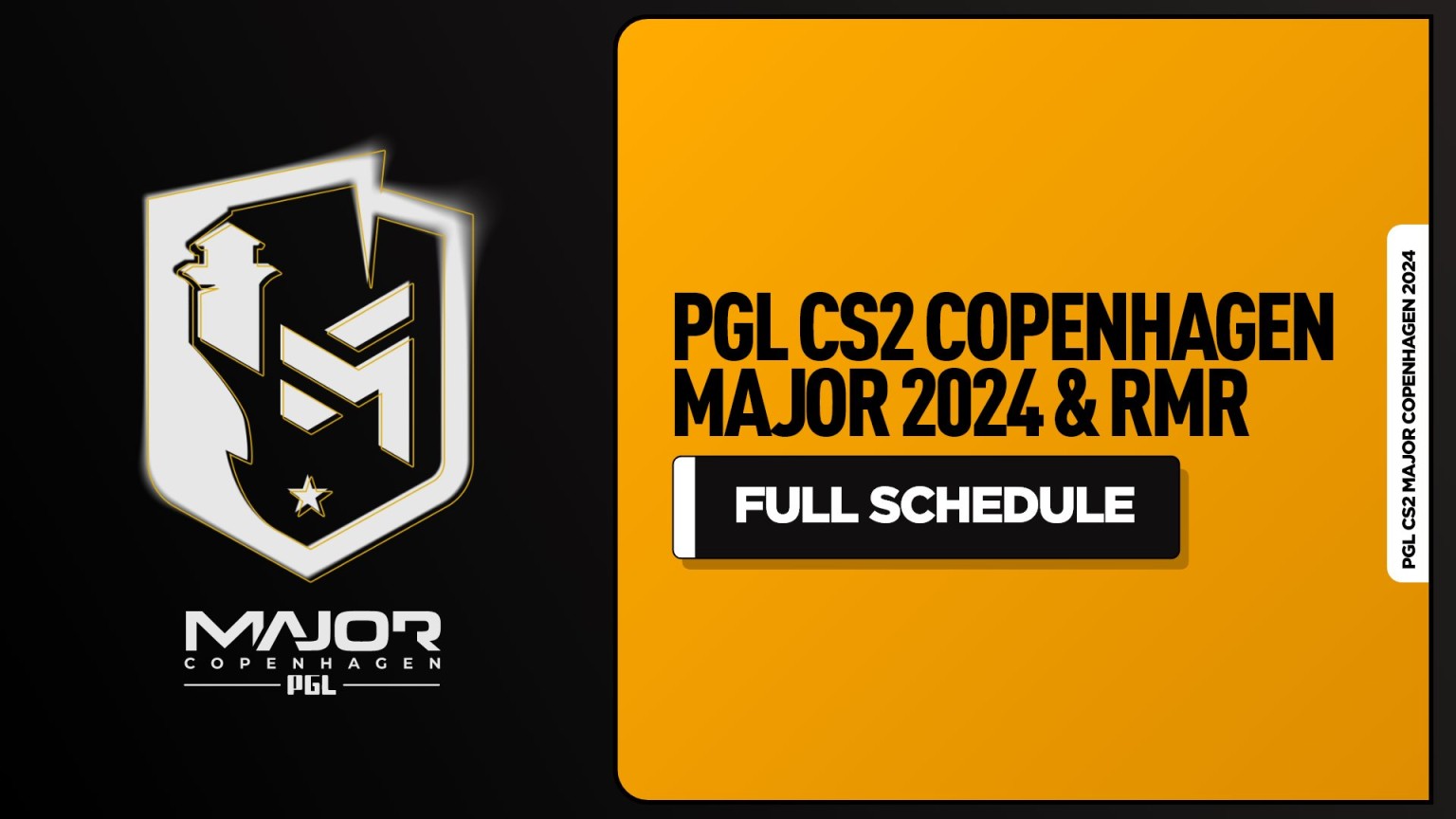PGL revela calendário para o Cs 2 Copenhagen Major 2024