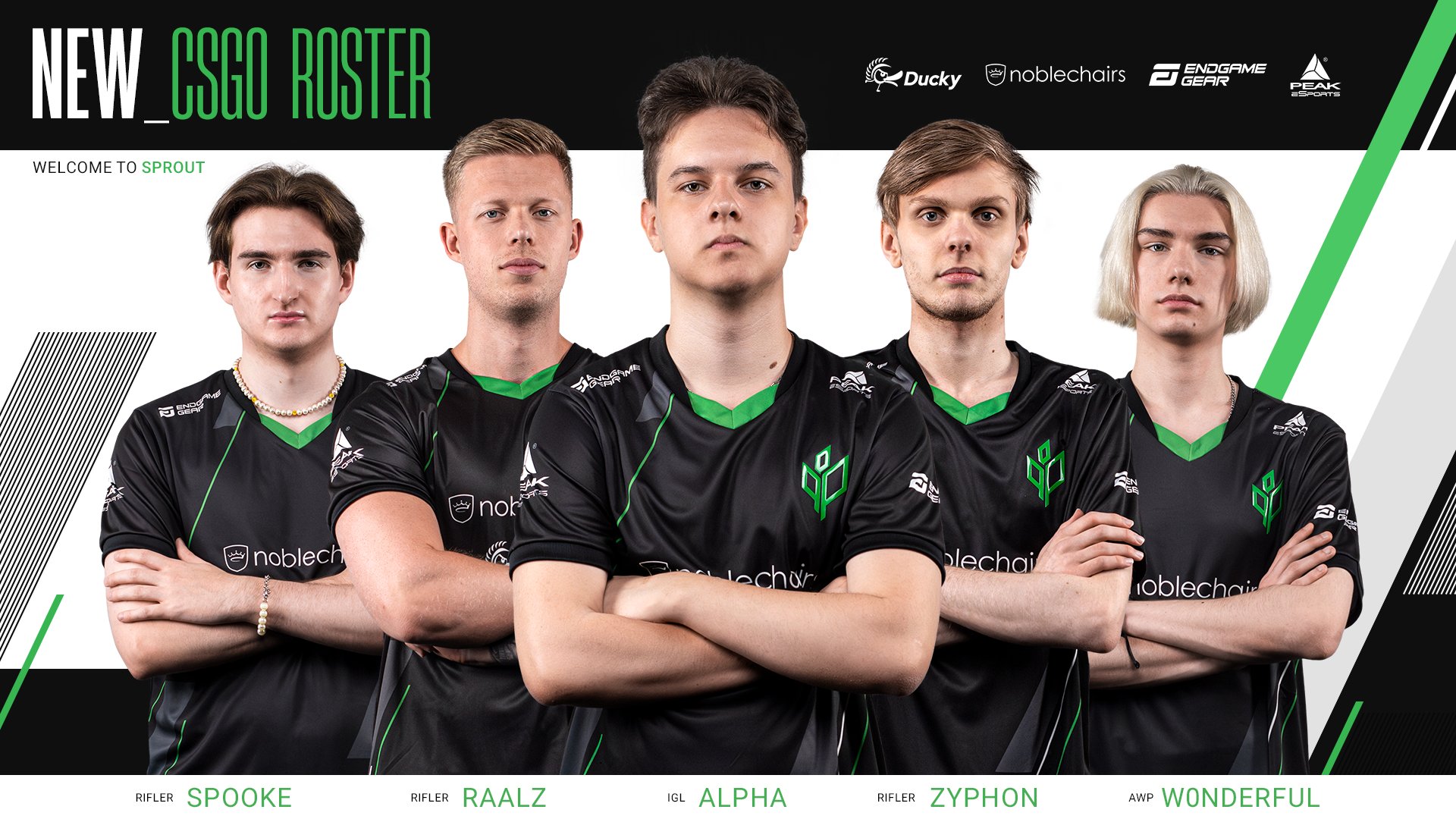 Sprout Revela Novo Roster De Cs Go Fraglíder